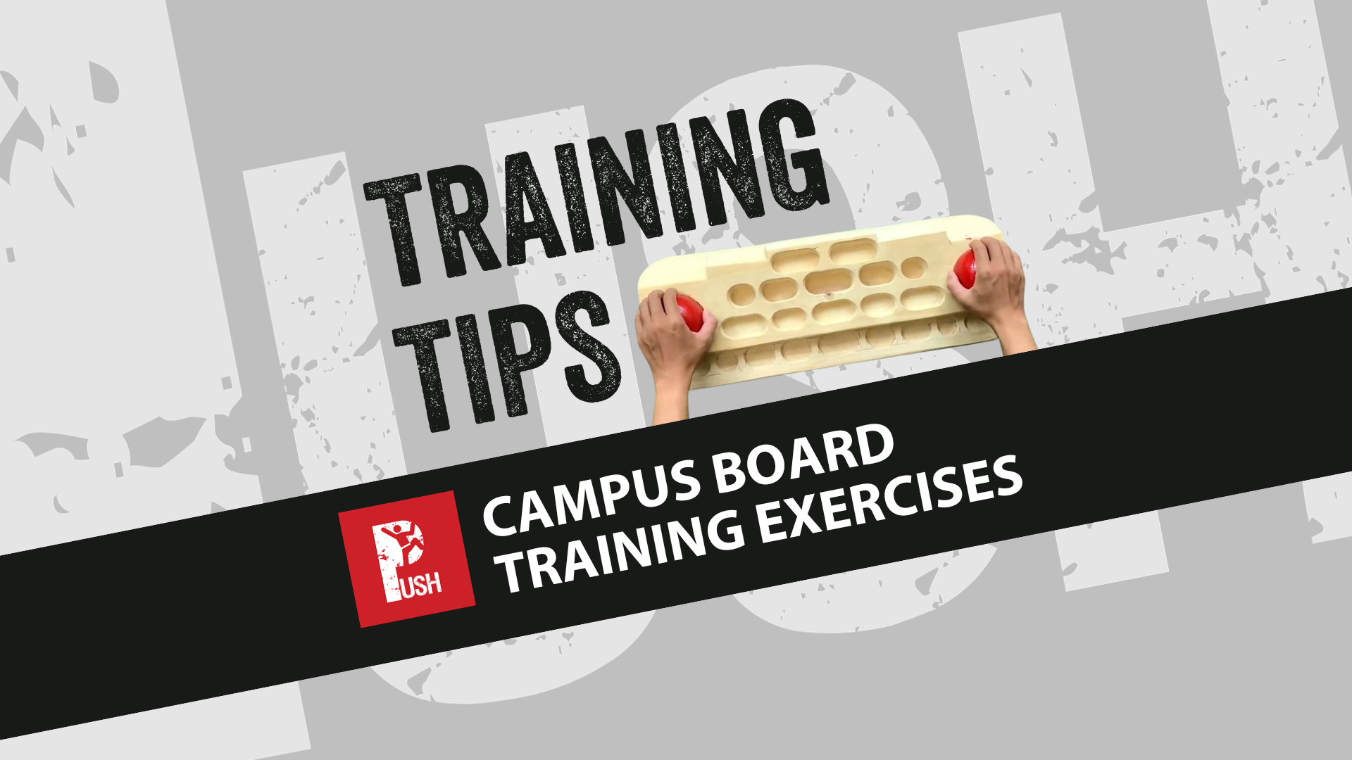 Training tips Campus Board